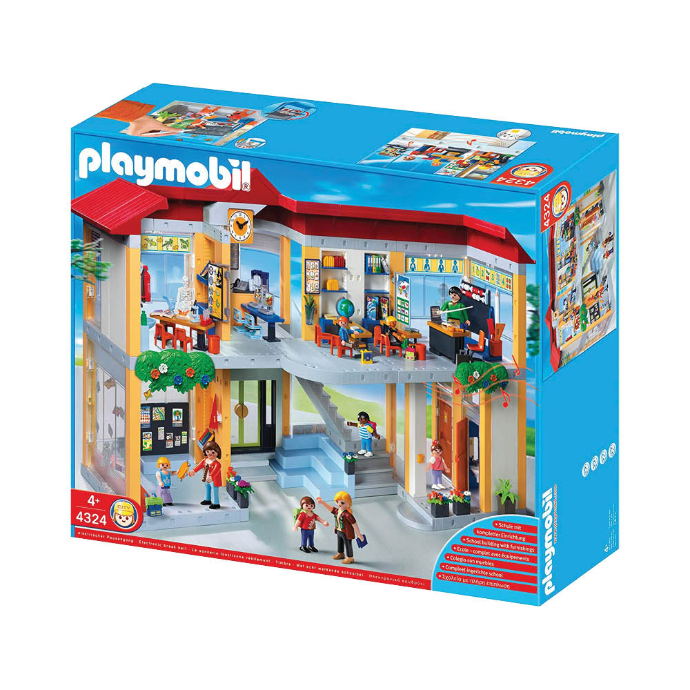 Køb stor Playmobil skole - nr. Playmobilland.dk