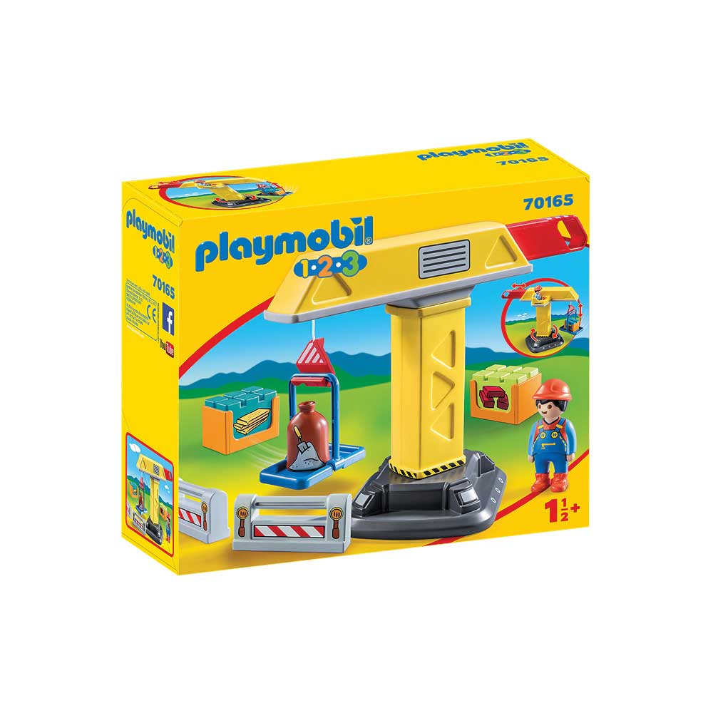 Køb Playmobil Kran byggeplads - nr.
